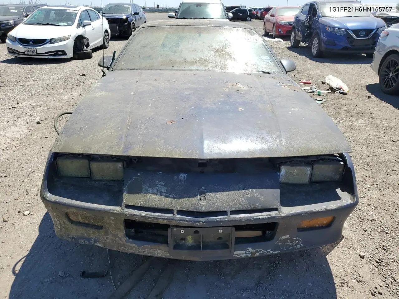 1987 Chevrolet Camaro VIN: 1G1FP21H6HN165757 Lot: 49590175