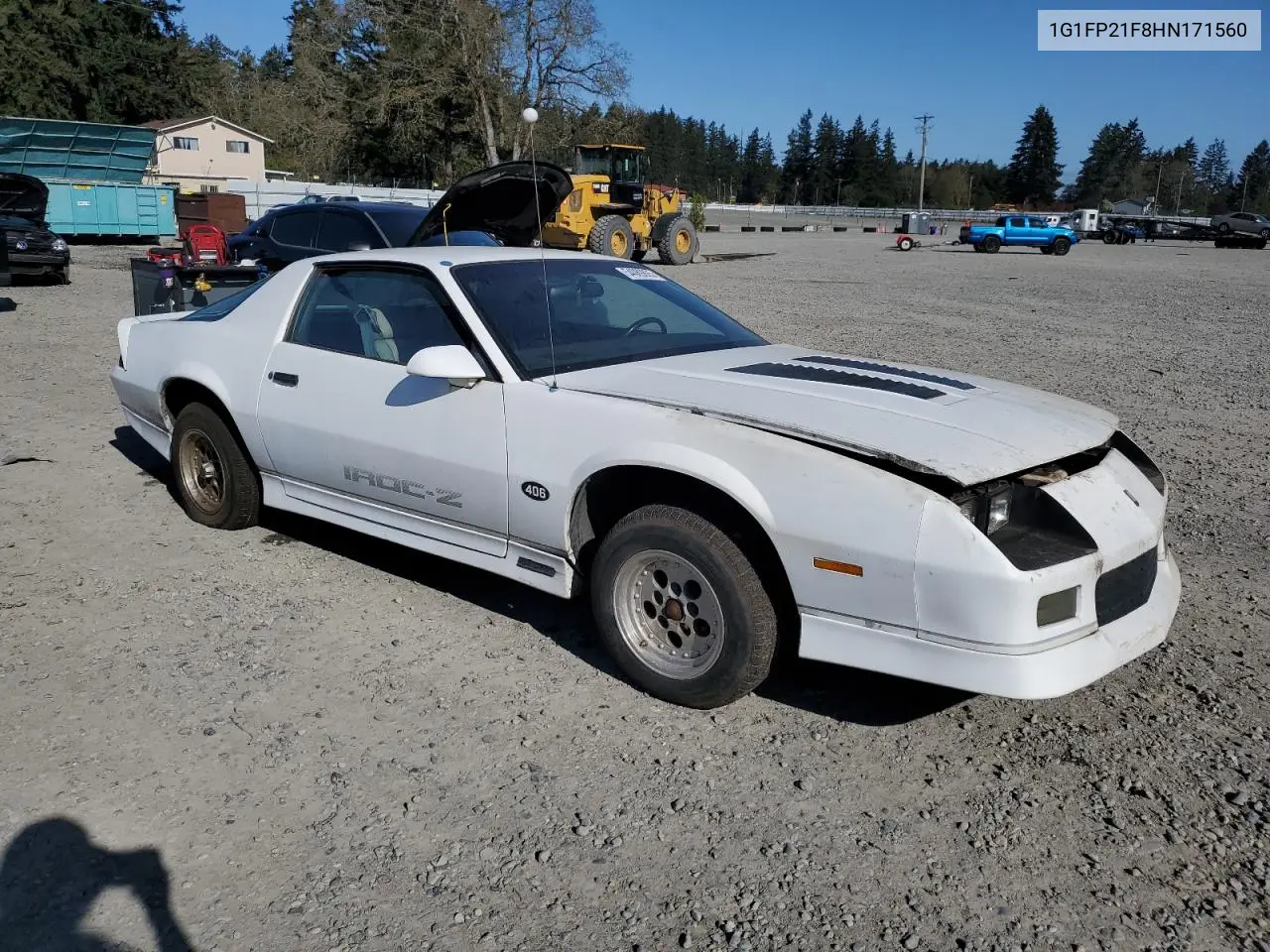 1987 Chevrolet Camaro VIN: 1G1FP21F8HN171560 Lot: 54089805