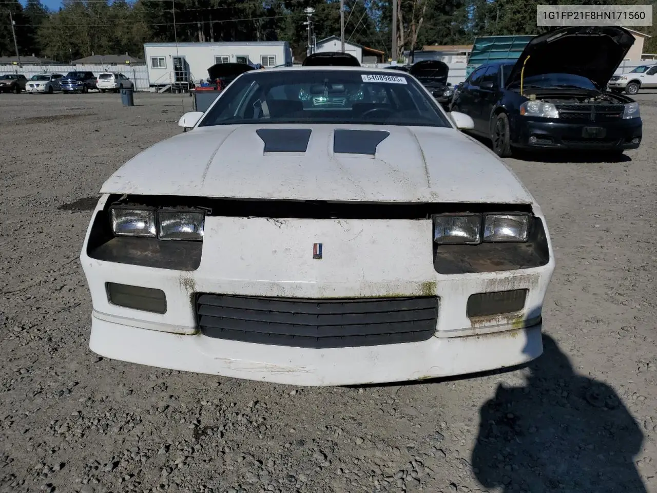1987 Chevrolet Camaro VIN: 1G1FP21F8HN171560 Lot: 54089805