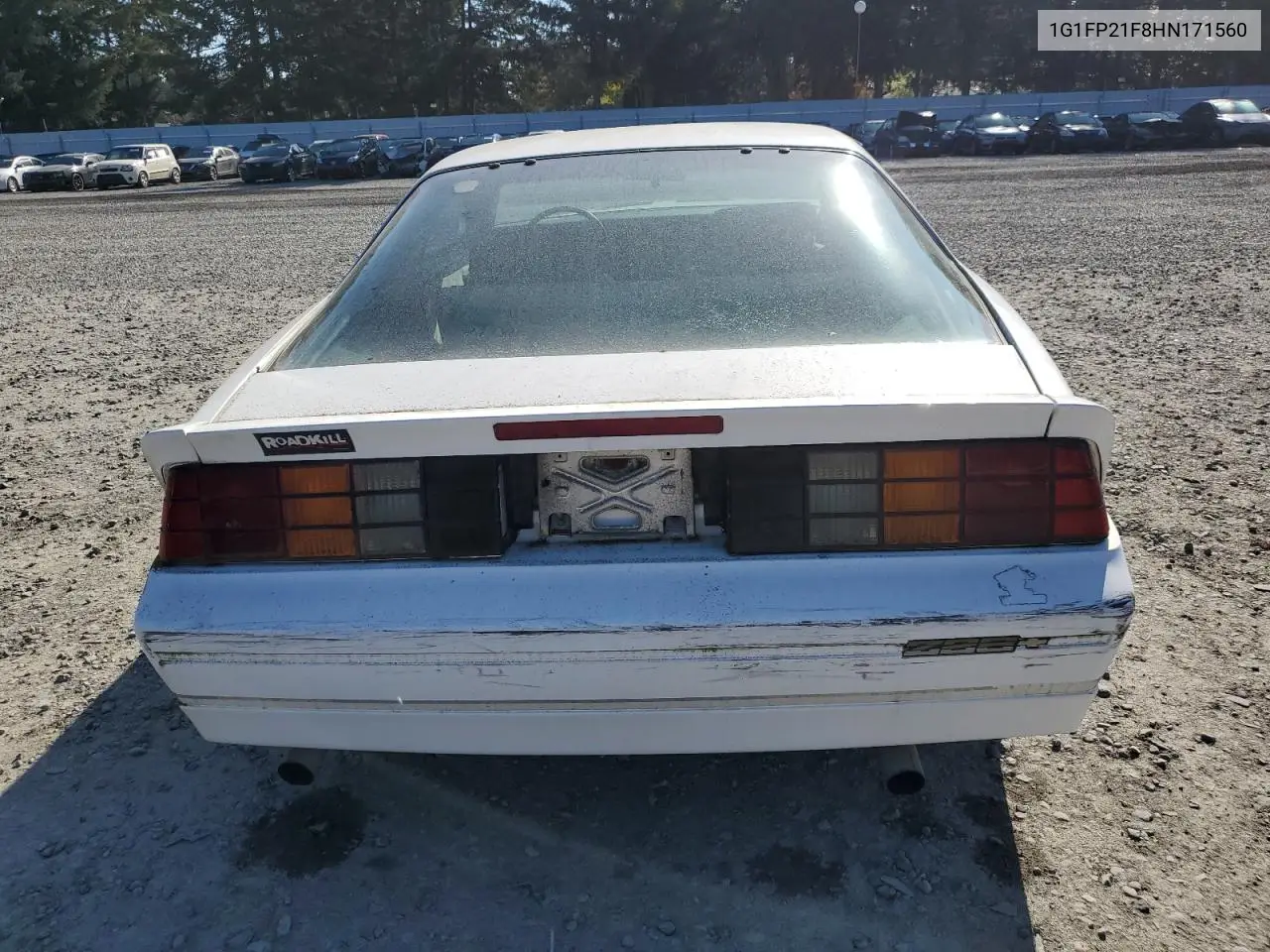 1987 Chevrolet Camaro VIN: 1G1FP21F8HN171560 Lot: 54089805