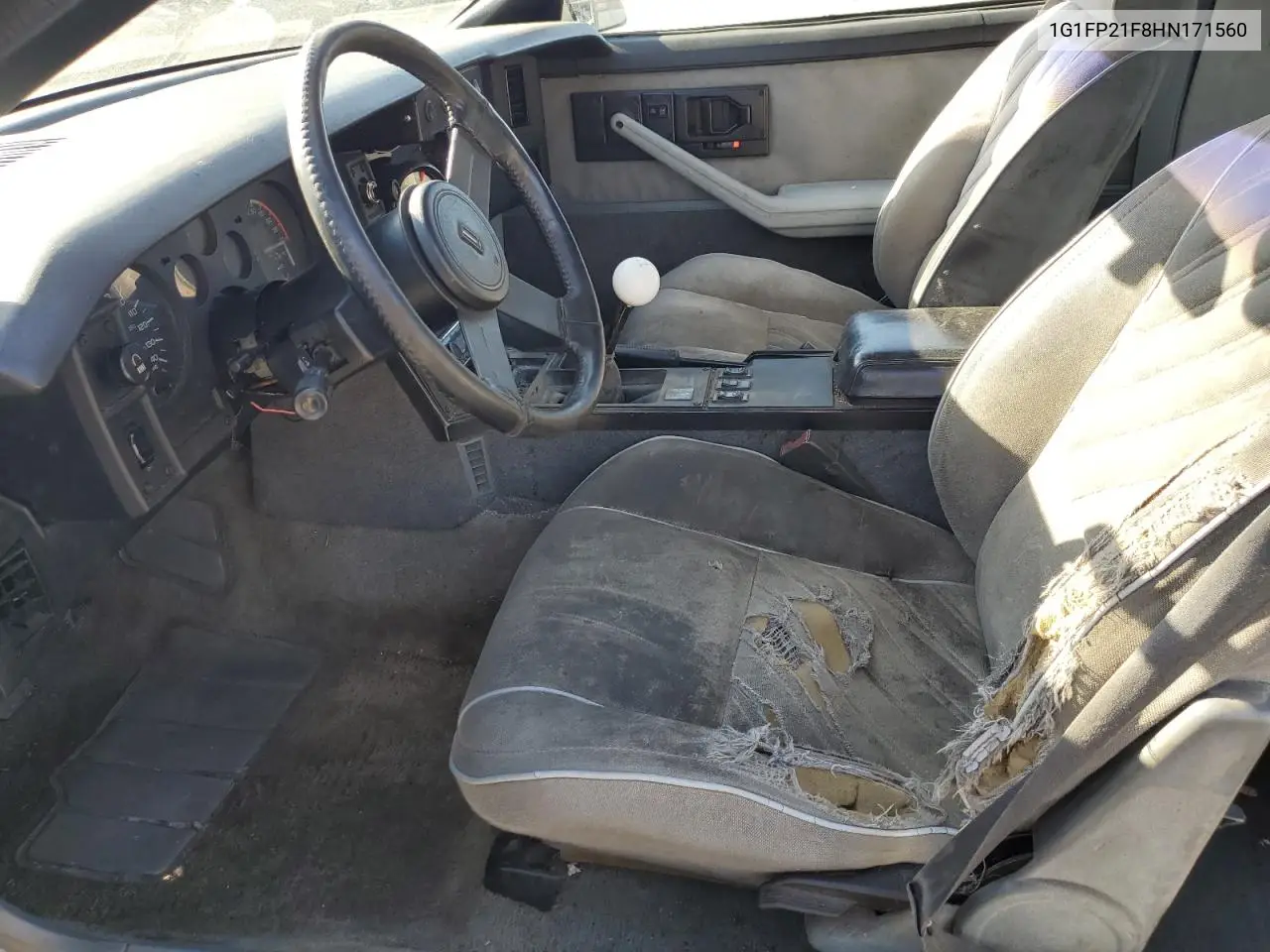 1987 Chevrolet Camaro VIN: 1G1FP21F8HN171560 Lot: 54089805