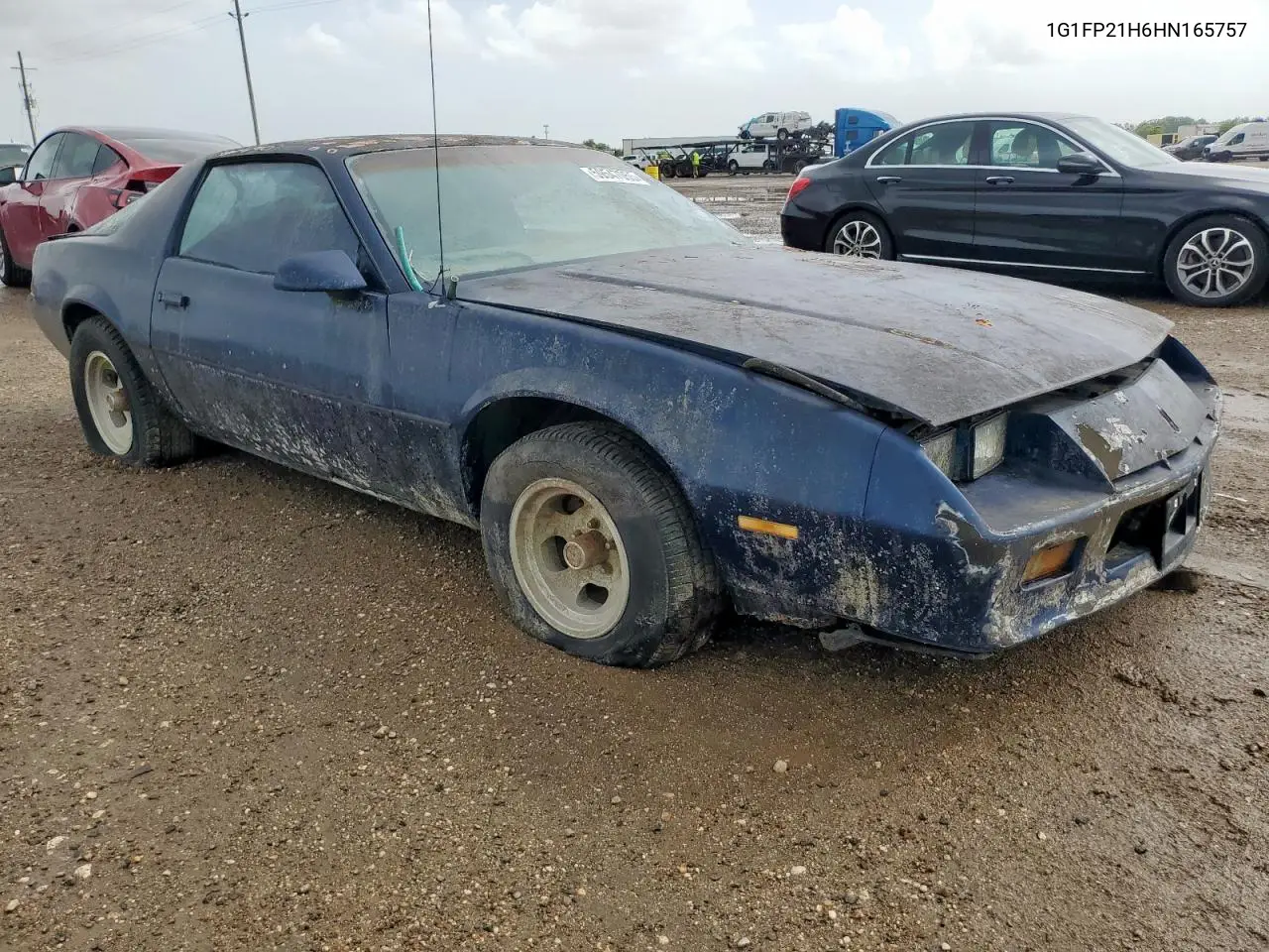 1987 Chevrolet Camaro VIN: 1G1FP21H6HN165757 Lot: 59547055