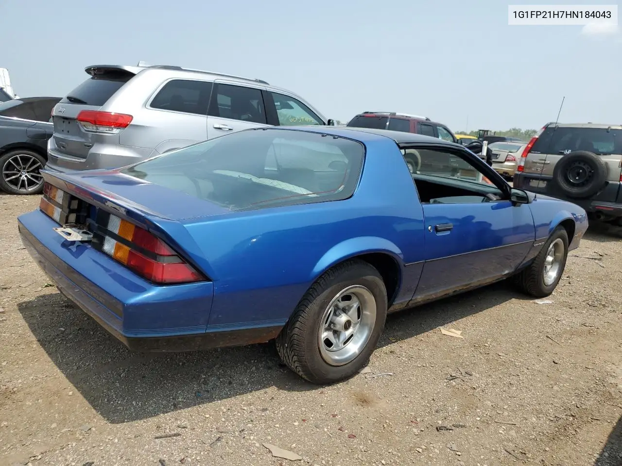 1987 Chevrolet Camaro VIN: 1G1FP21H7HN184043 Lot: 60354515