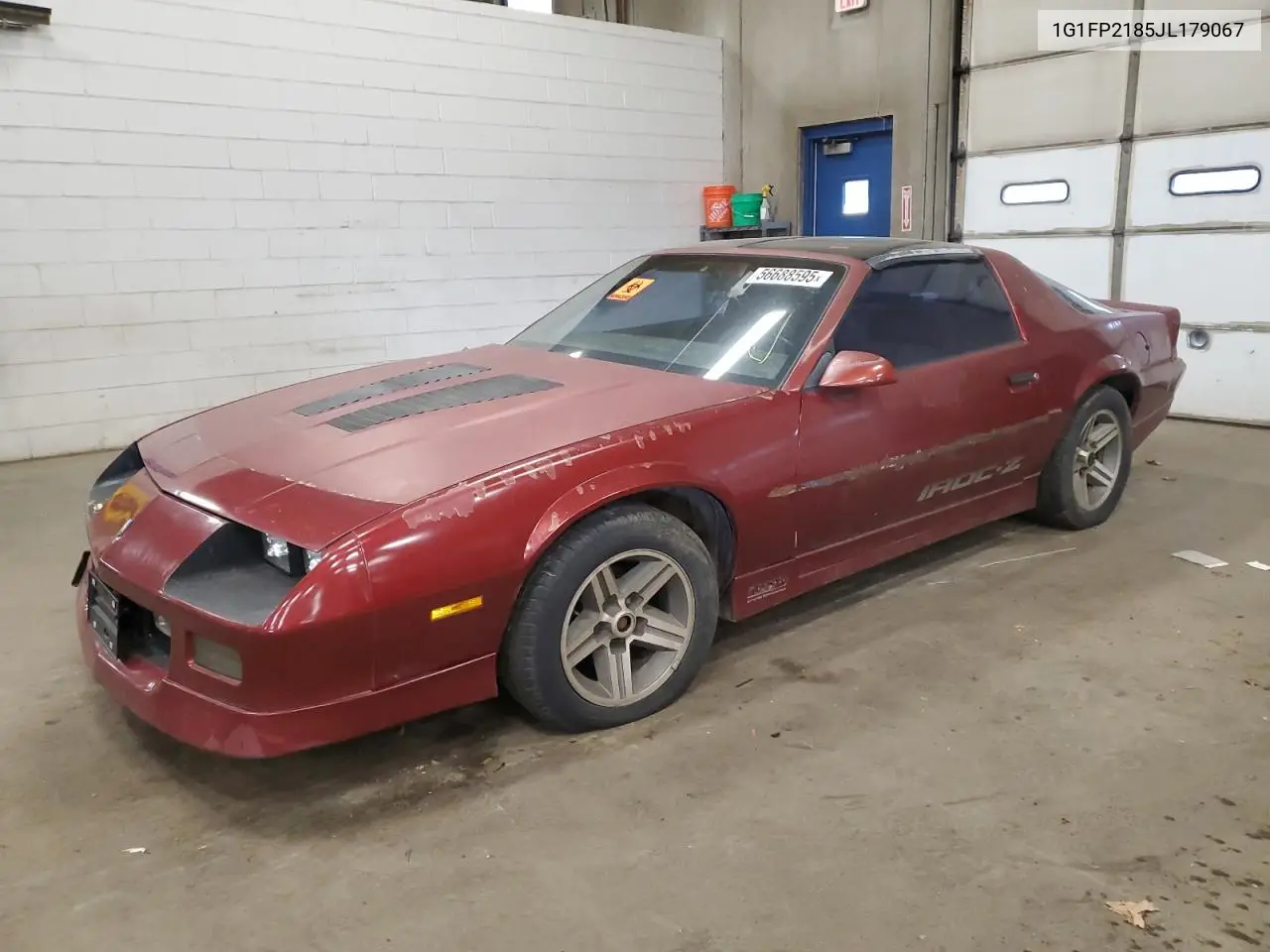 1988 Chevrolet Camaro VIN: 1G1FP2185JL179067 Lot: 56688595