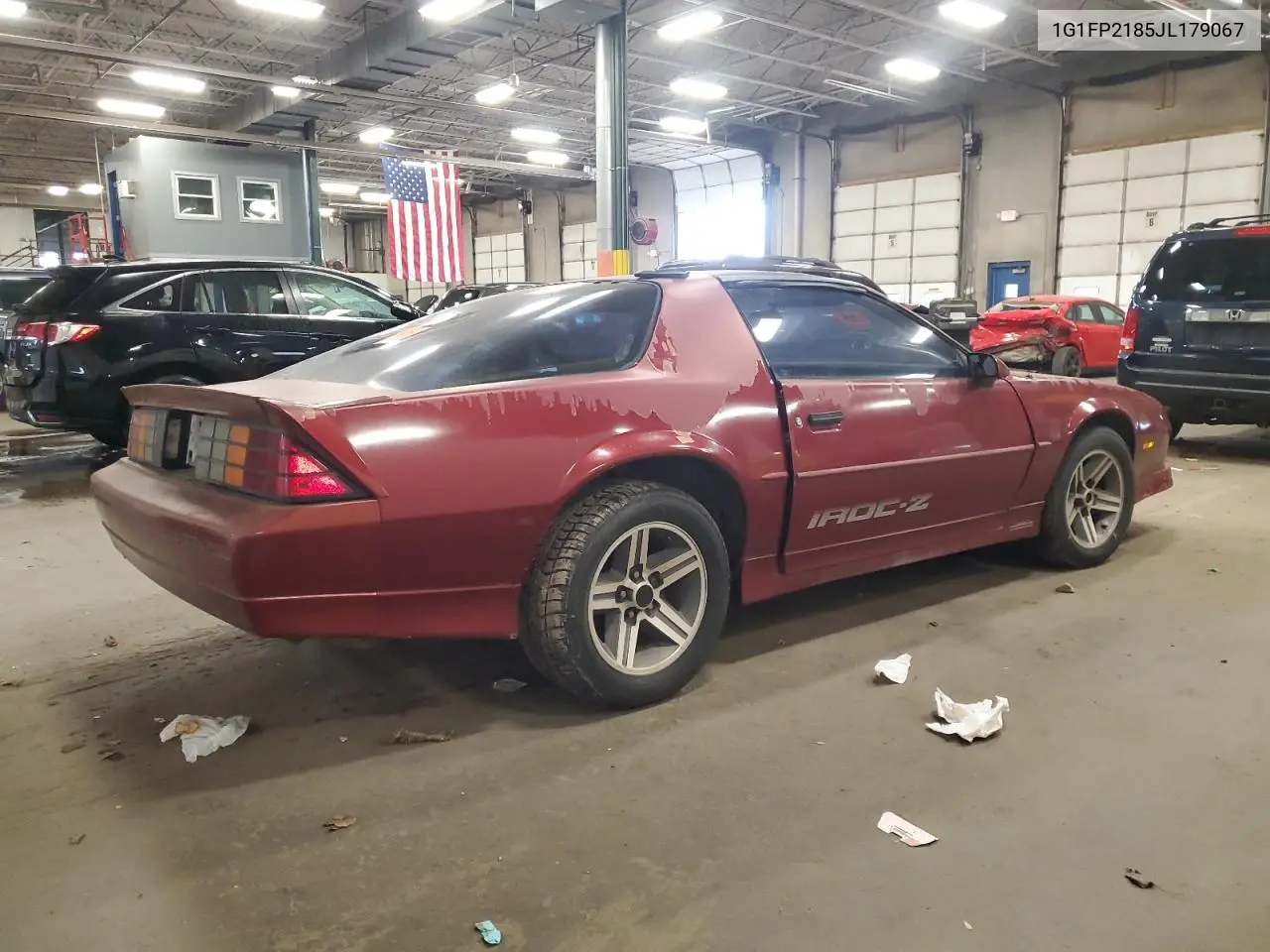 1988 Chevrolet Camaro VIN: 1G1FP2185JL179067 Lot: 56688595