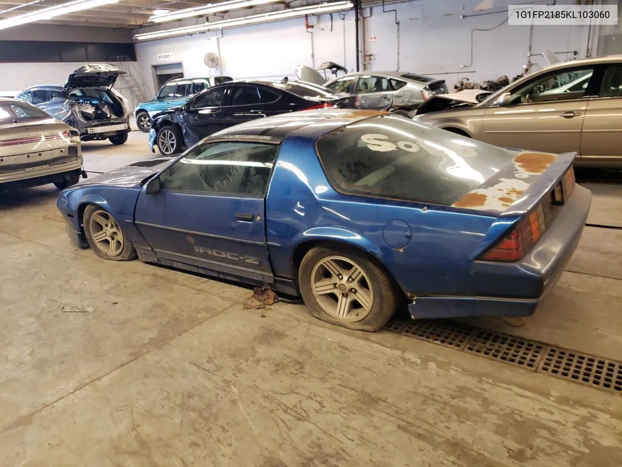 1989 Chevrolet Camaro VIN: 1G1FP2185KL103060 Lot: 53731844