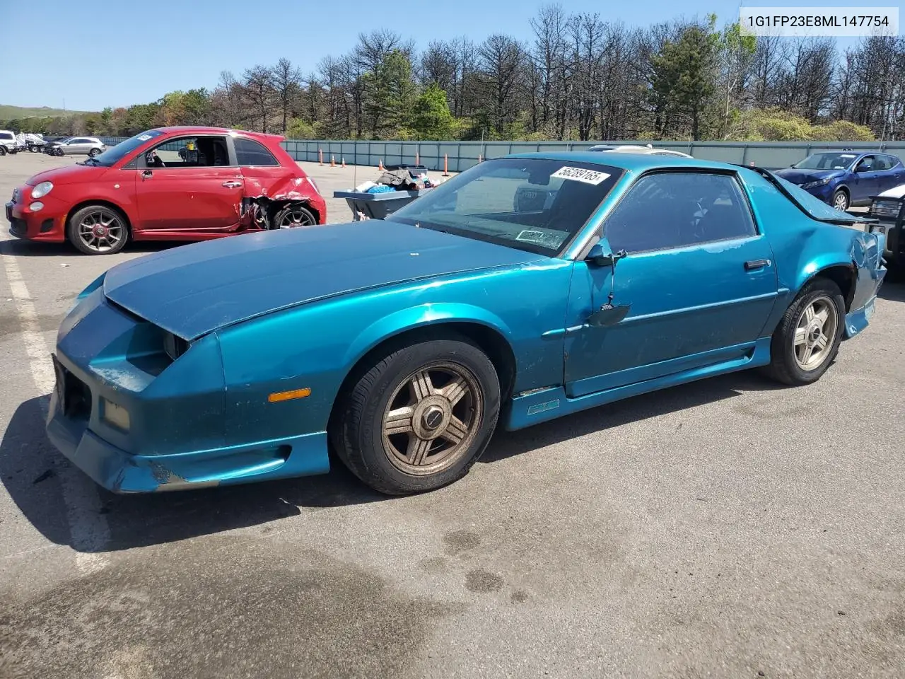 1991 Chevrolet Camaro Rs VIN: 1G1FP23E8ML147754 Lot: 56289165