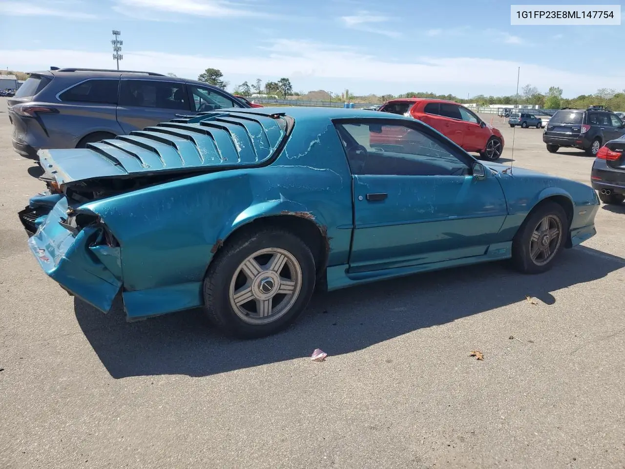 1991 Chevrolet Camaro Rs VIN: 1G1FP23E8ML147754 Lot: 56289165