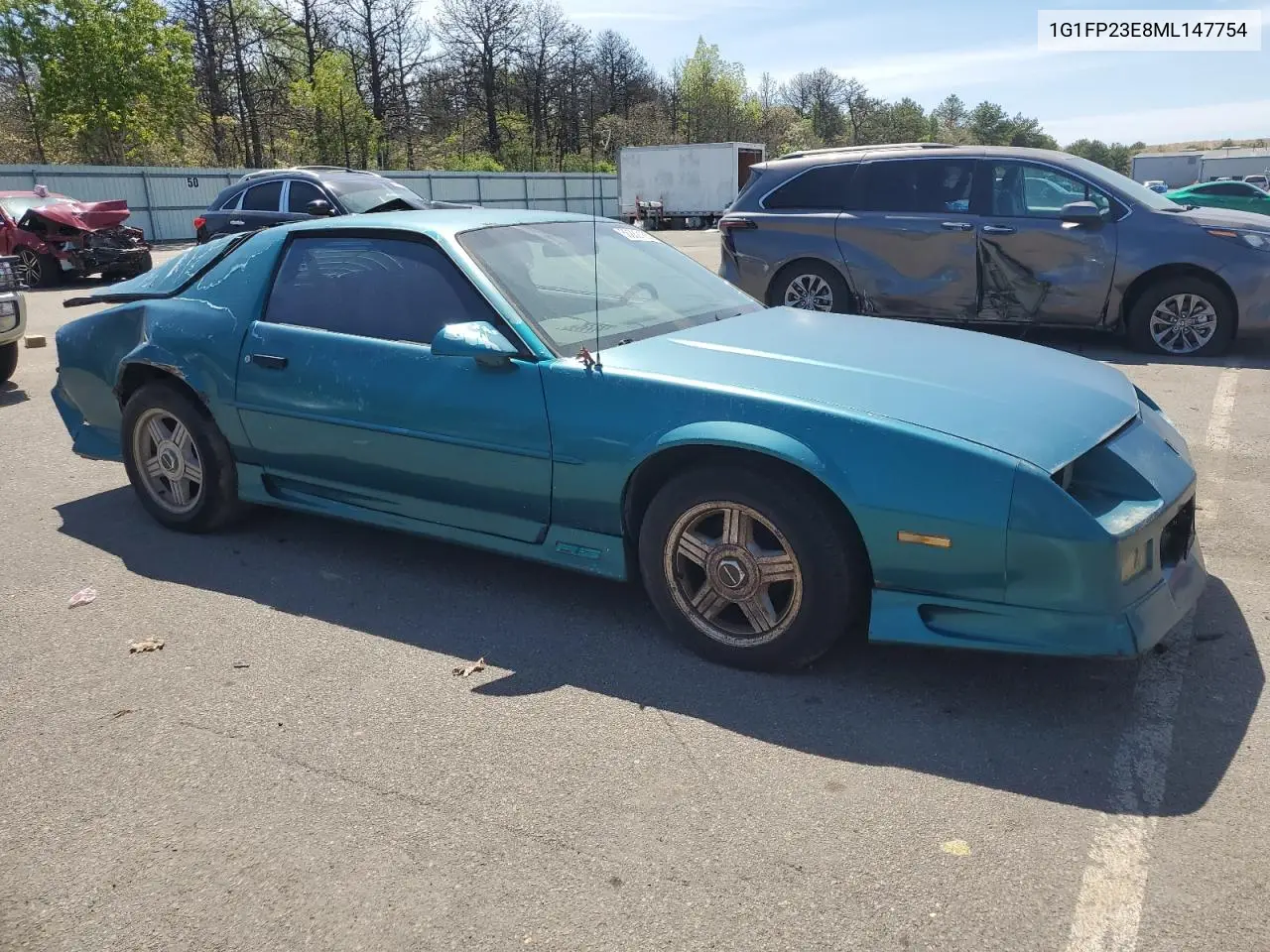 1991 Chevrolet Camaro Rs VIN: 1G1FP23E8ML147754 Lot: 56289165