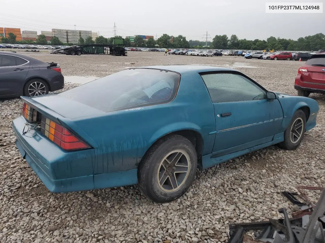 1991 Chevrolet Camaro Rs VIN: 1G1FP23T7ML124948 Lot: 63156965