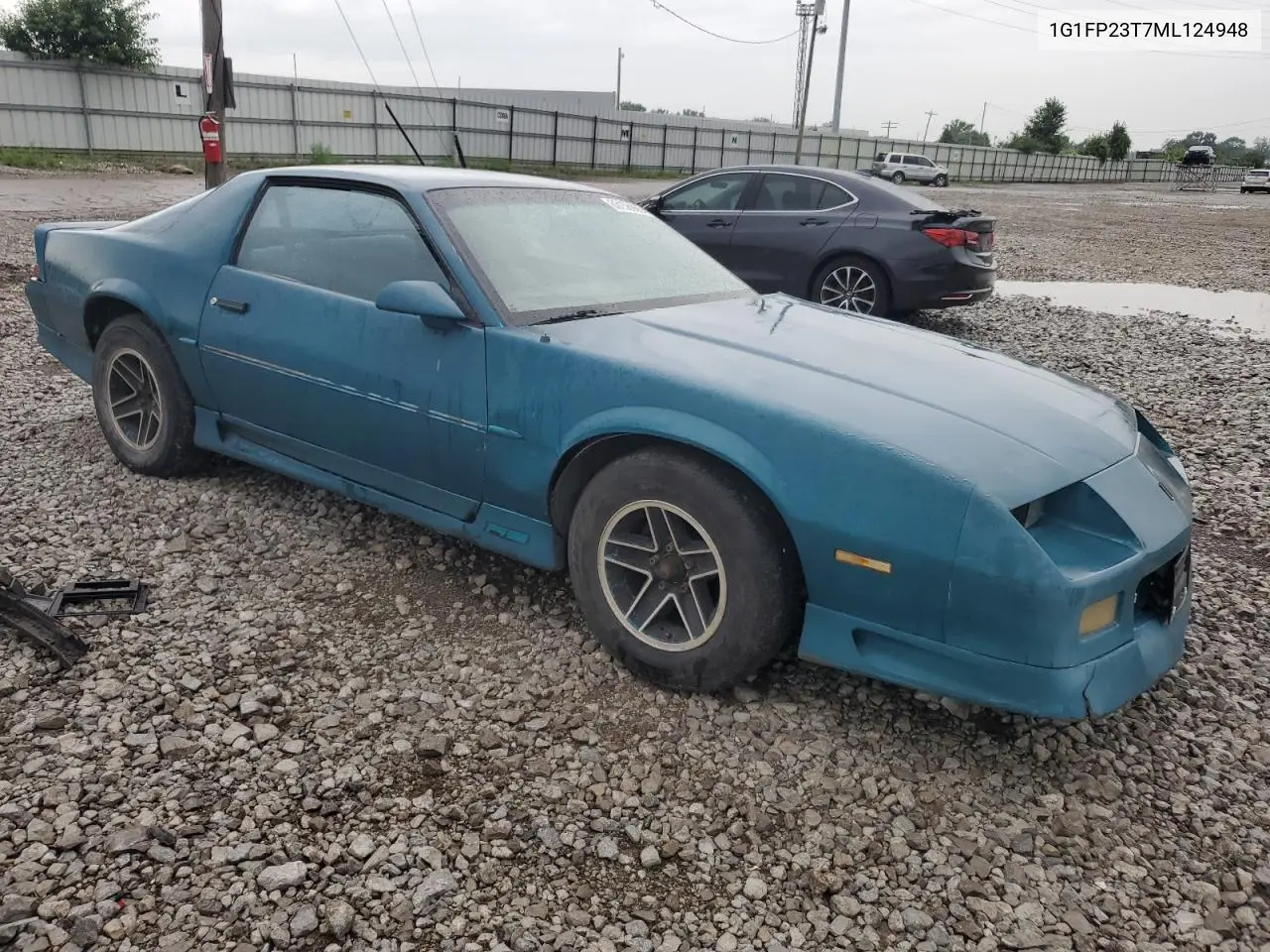1991 Chevrolet Camaro Rs VIN: 1G1FP23T7ML124948 Lot: 63156965
