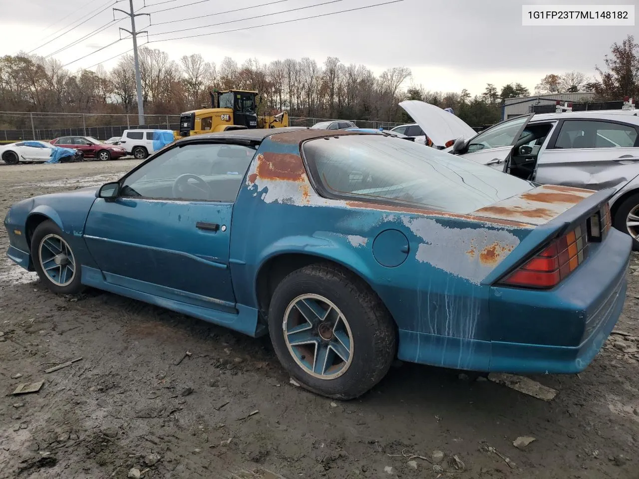 1991 Chevrolet Camaro Rs VIN: 1G1FP23T7ML148182 Lot: 81831514
