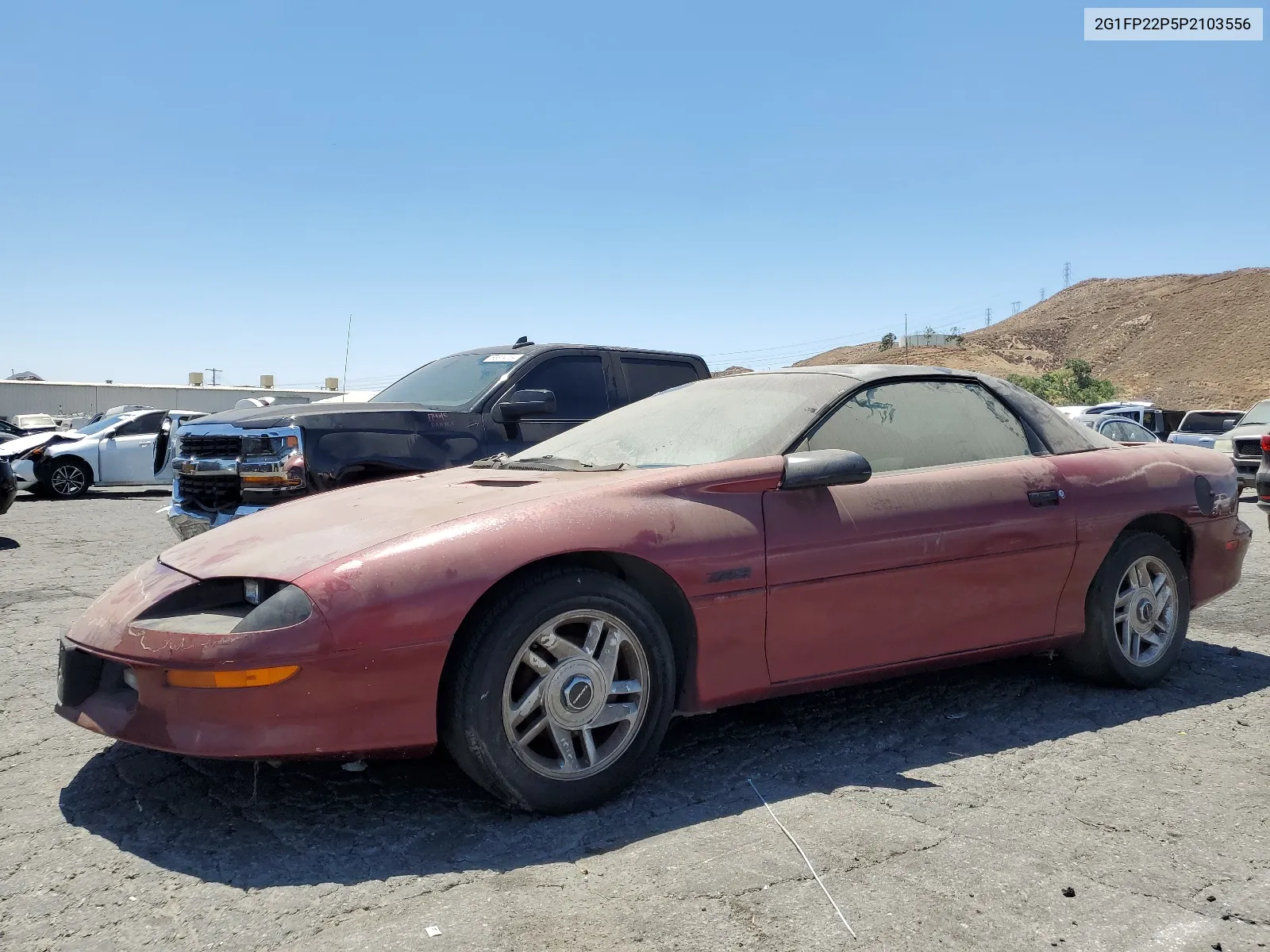 1993 Chevrolet Camaro Z28 VIN: 2G1FP22P5P2103556 Lot: 65433434