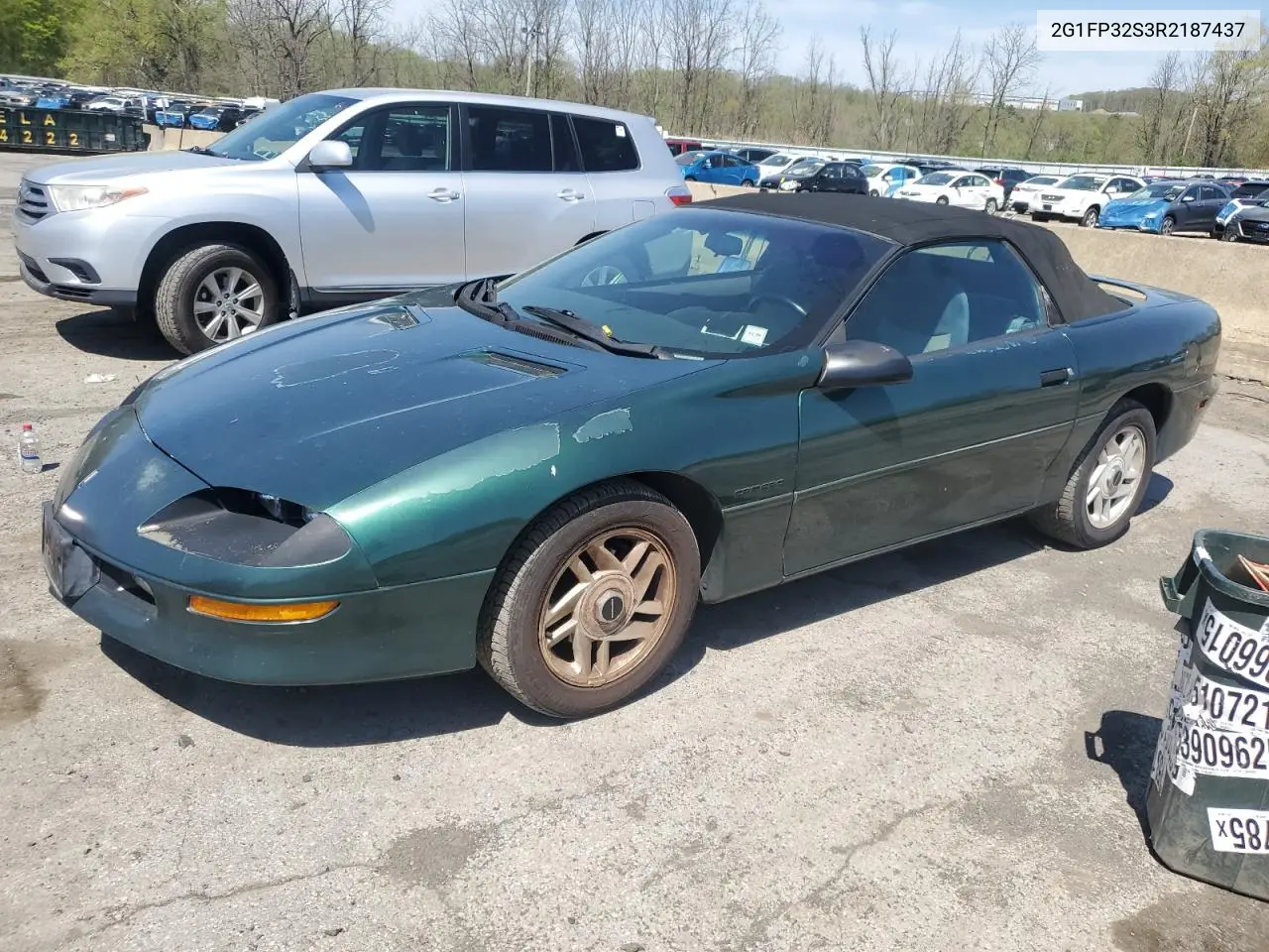 1994 Chevrolet Camaro VIN: 2G1FP32S3R2187437 Lot: 55078385