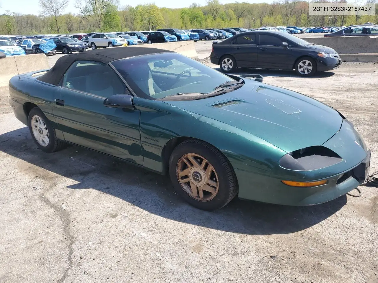 1994 Chevrolet Camaro VIN: 2G1FP32S3R2187437 Lot: 55078385