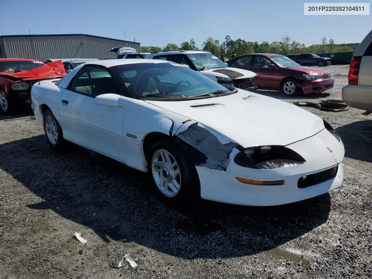 1995 Chevrolet Camaro VIN: 2G1FP22S3S2104511 Lot: 52304175
