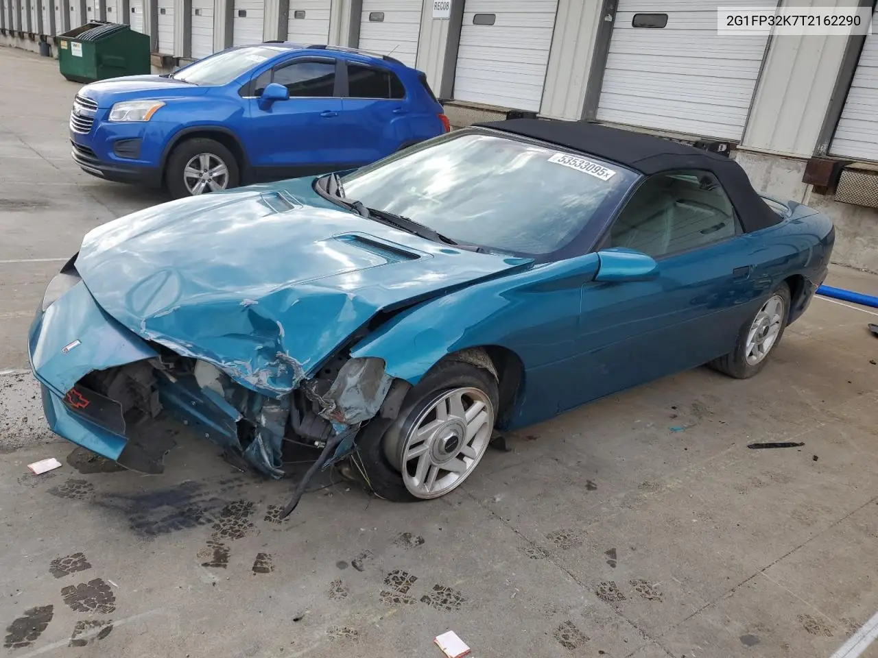 1996 Chevrolet Camaro Base VIN: 2G1FP32K7T2162290 Lot: 53533095