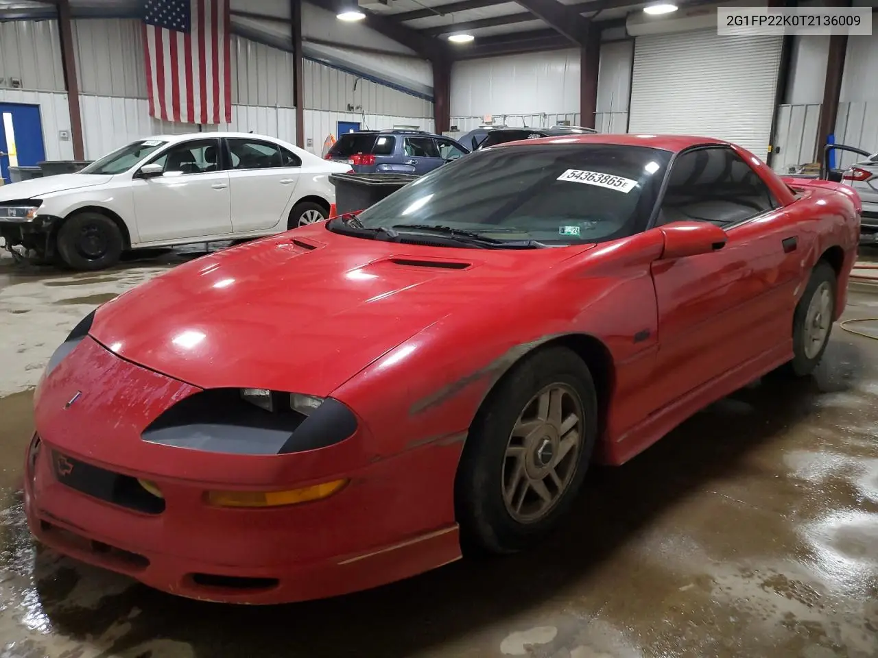 1996 Chevrolet Camaro Base VIN: 2G1FP22K0T2136009 Lot: 54363865