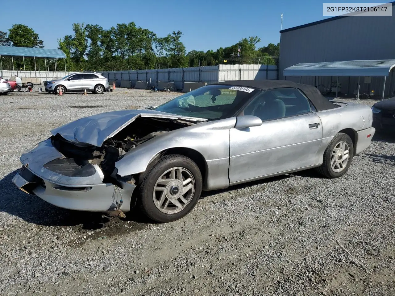 1996 Chevrolet Camaro Base VIN: 2G1FP32K8T2106147 Lot: 55968145