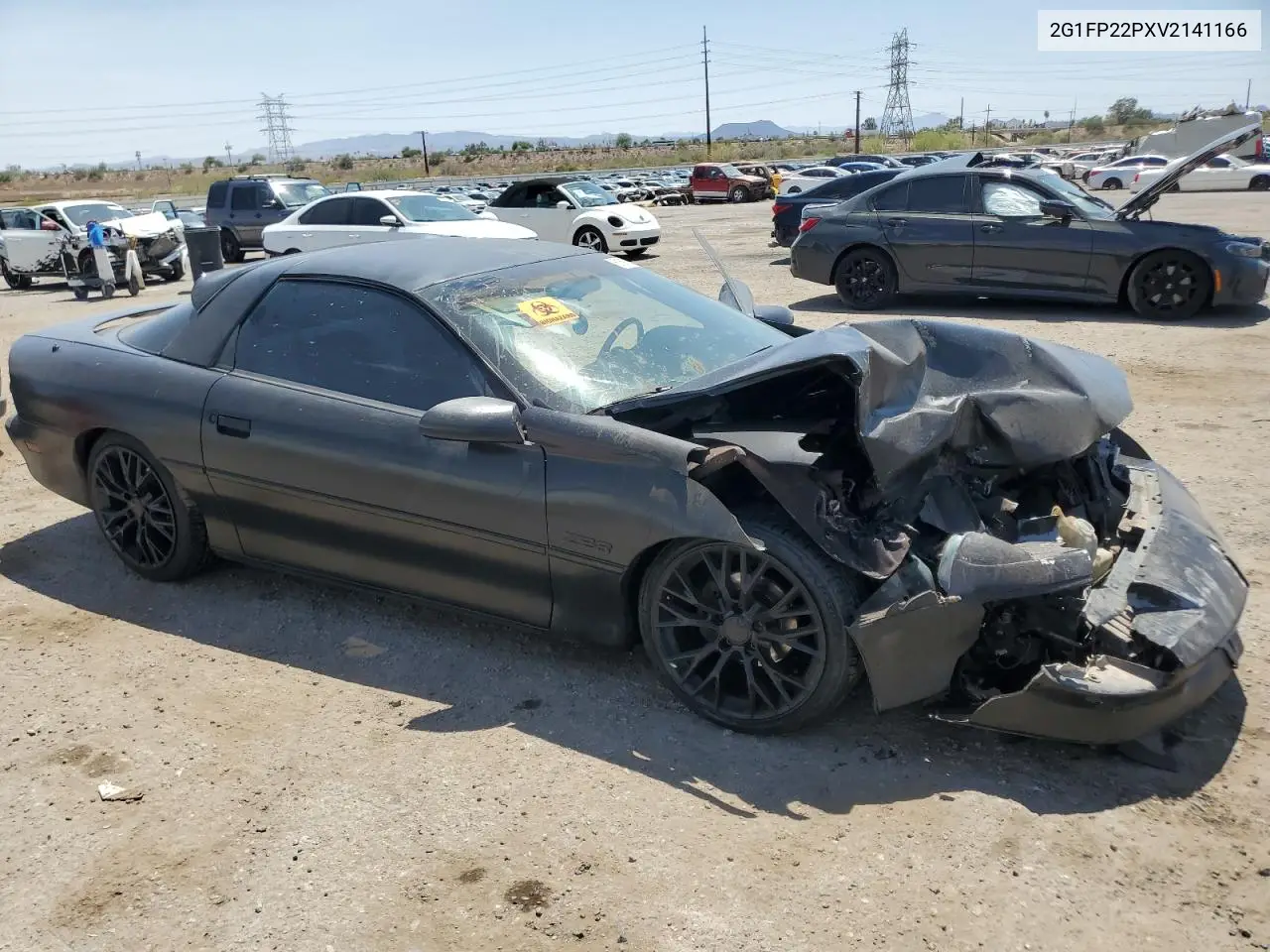 1997 Chevrolet Camaro Z28 VIN: 2G1FP22PXV2141166 Lot: 61597885