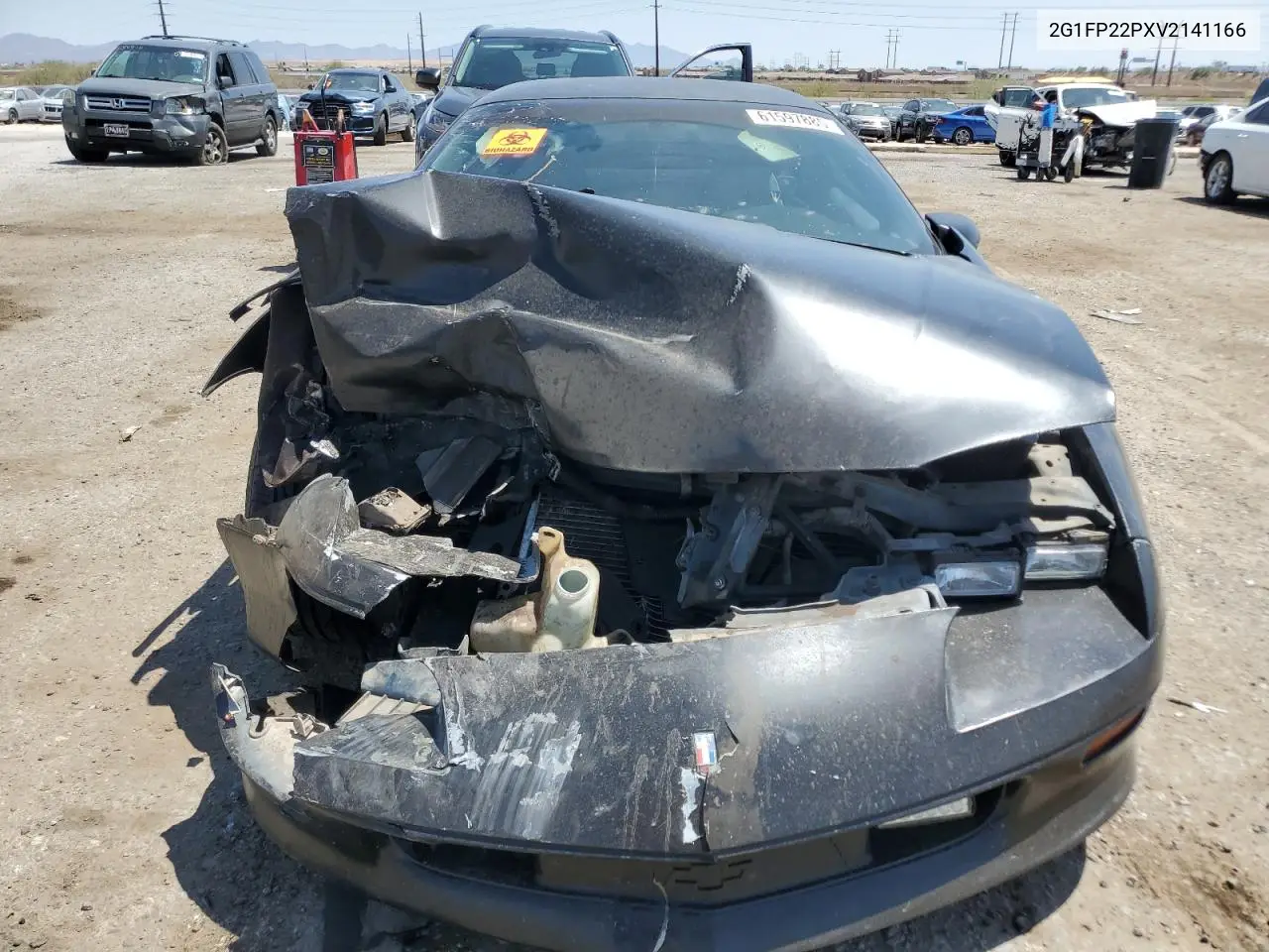 1997 Chevrolet Camaro Z28 VIN: 2G1FP22PXV2141166 Lot: 61597885