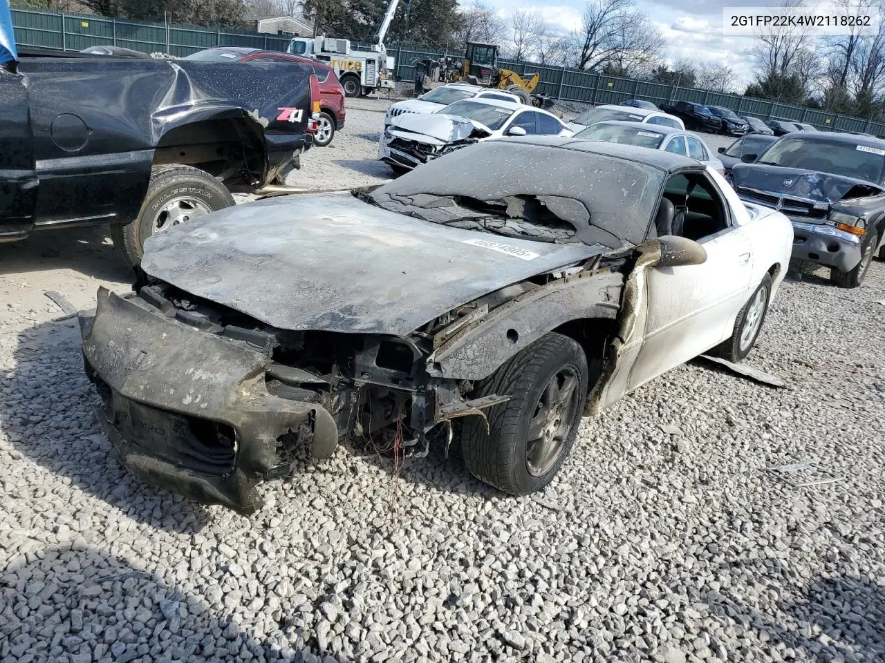 1998 Chevrolet Camaro VIN: 2G1FP22K4W2118262 Lot: 46874805