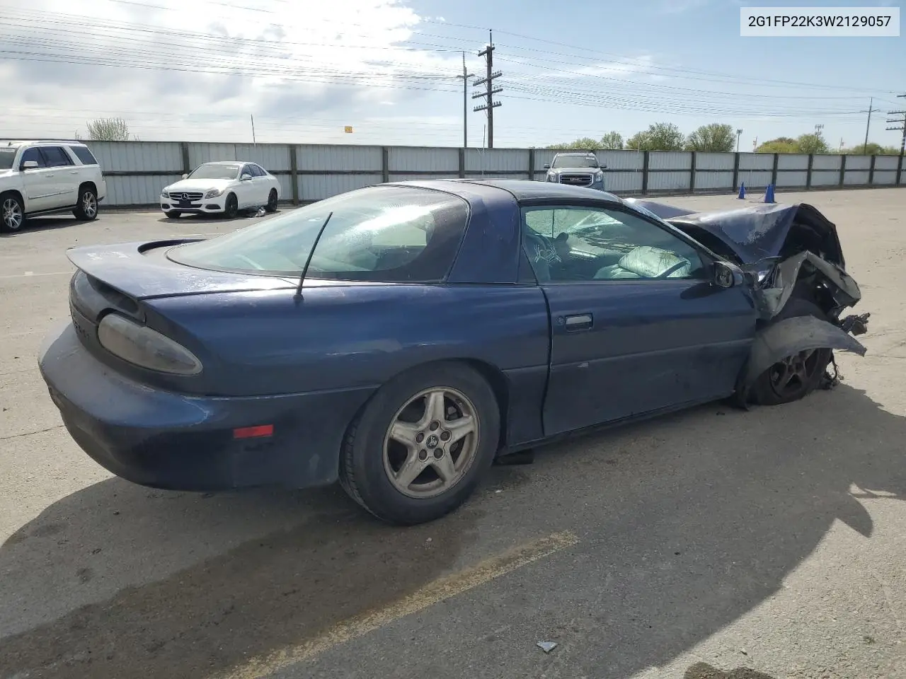 1998 Chevrolet Camaro VIN: 2G1FP22K3W2129057 Lot: 54251645