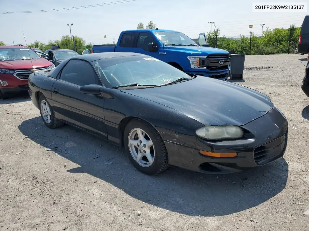 1998 Chevrolet Camaro VIN: 2G1FP22K9W2135137 Lot: 59094085