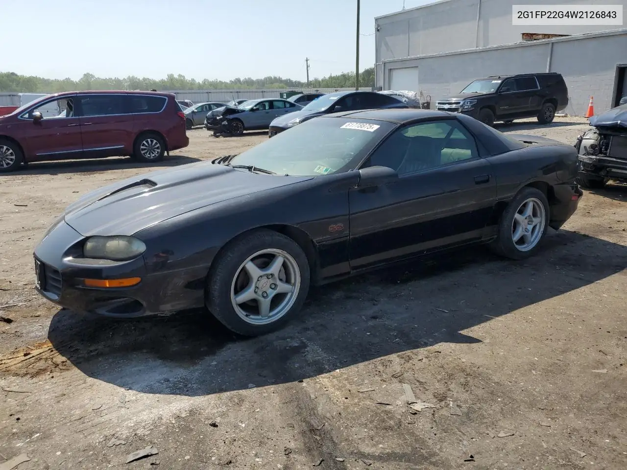 1998 Chevrolet Camaro Z28 VIN: 2G1FP22G4W2126843 Lot: 61778875