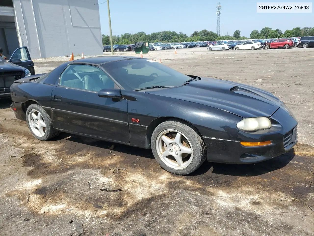 1998 Chevrolet Camaro Z28 VIN: 2G1FP22G4W2126843 Lot: 61778875