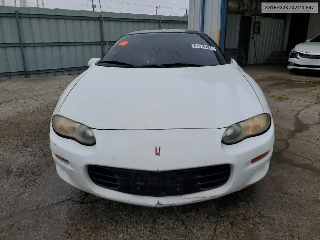 1999 Chevrolet Camaro VIN: 2G1FP22K7X2120847 Lot: 51670425