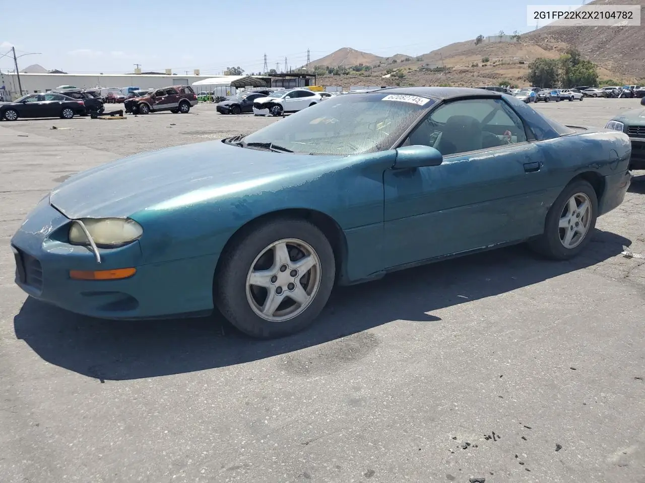 1999 Chevrolet Camaro VIN: 2G1FP22K2X2104782 Lot: 62082745