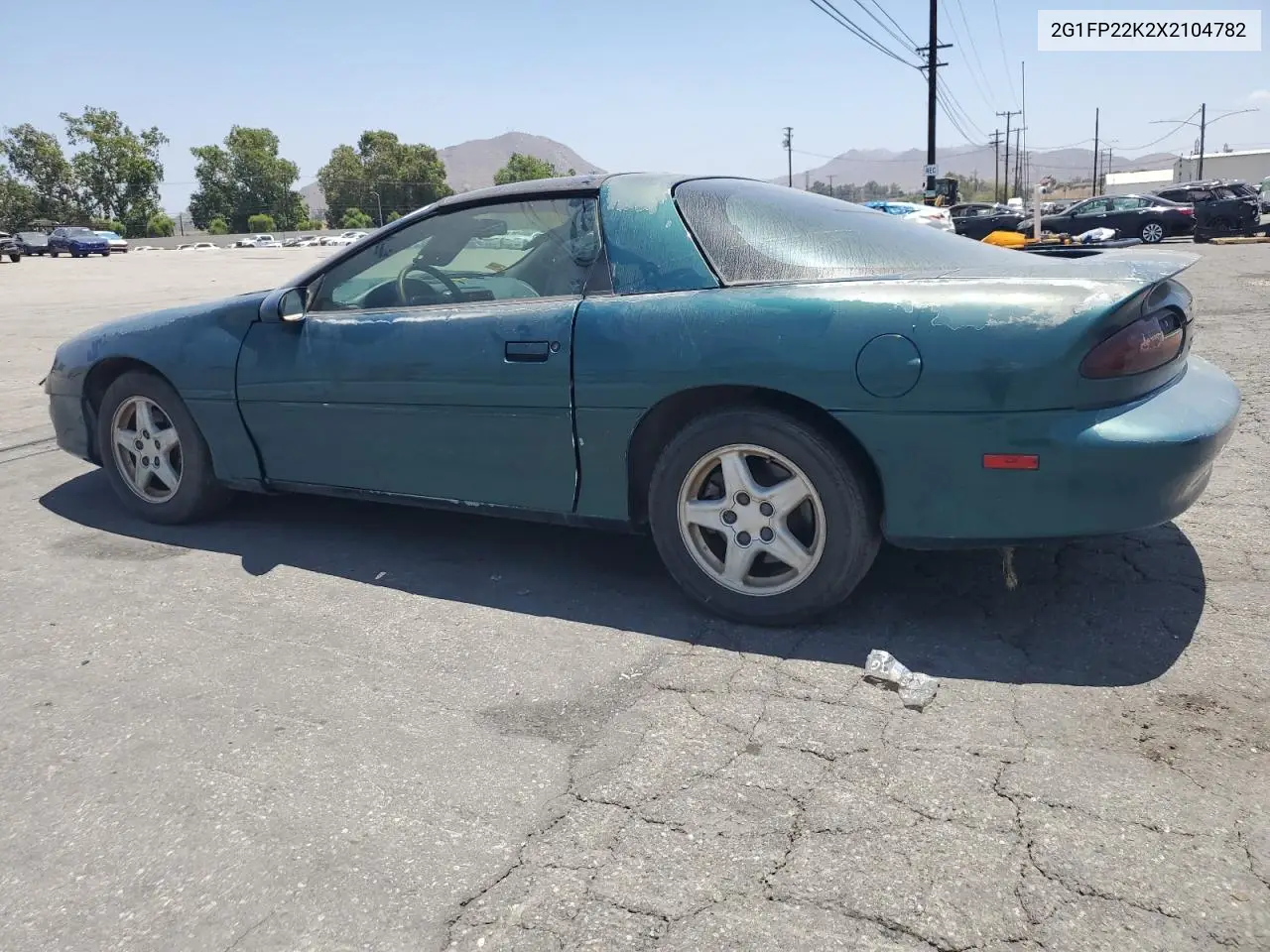 1999 Chevrolet Camaro VIN: 2G1FP22K2X2104782 Lot: 62082745