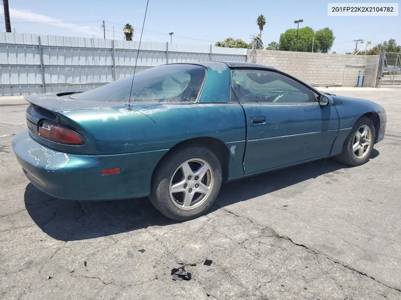 1999 Chevrolet Camaro VIN: 2G1FP22K2X2104782 Lot: 62082745
