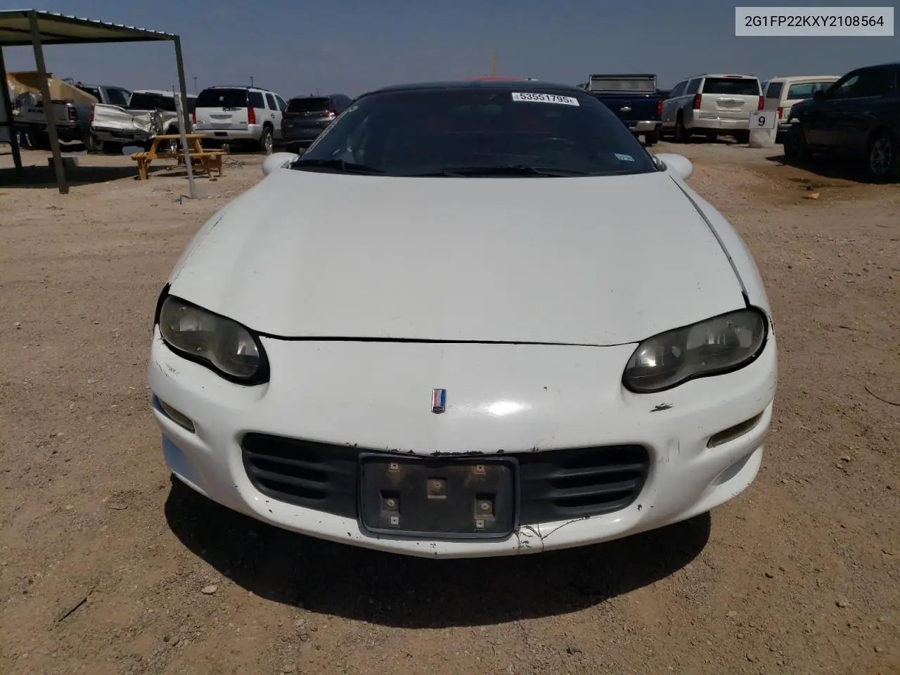 2000 Chevrolet Camaro VIN: 2G1FP22KXY2108564 Lot: 53551795