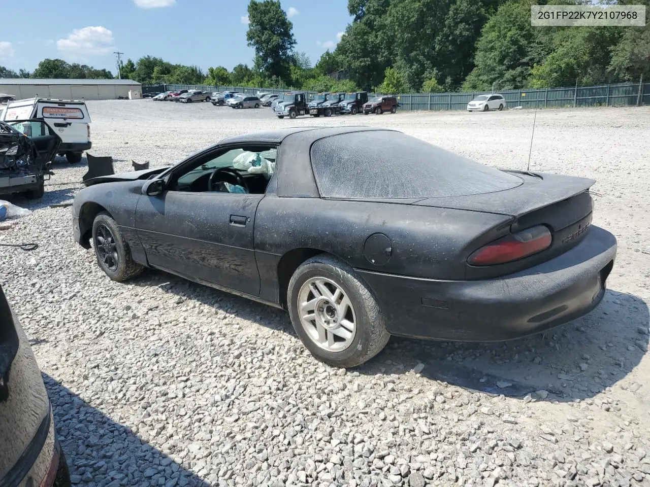 2000 Chevrolet Camaro VIN: 2G1FP22K7Y2107968 Lot: 60036445