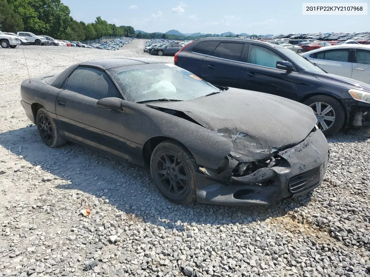 2000 Chevrolet Camaro VIN: 2G1FP22K7Y2107968 Lot: 60036445
