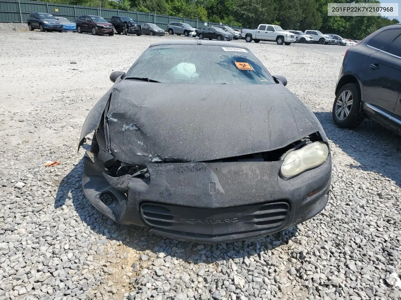 2000 Chevrolet Camaro VIN: 2G1FP22K7Y2107968 Lot: 60036445