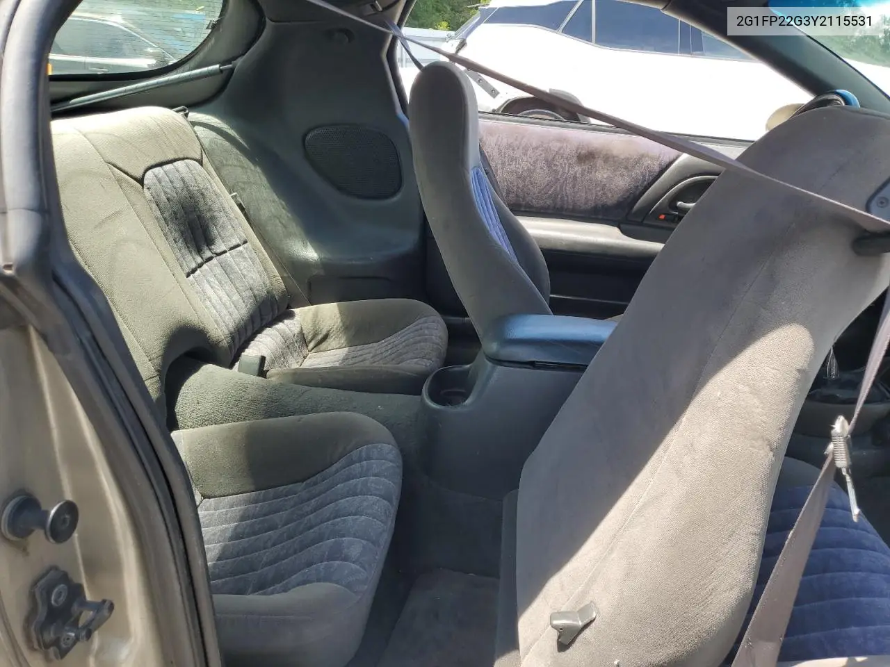 2000 Chevrolet Camaro Z28 VIN: 2G1FP22G3Y2115531 Lot: 62070385