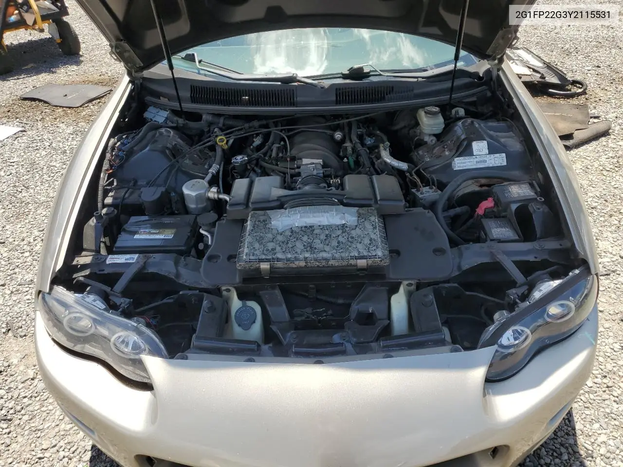 2000 Chevrolet Camaro Z28 VIN: 2G1FP22G3Y2115531 Lot: 62070385