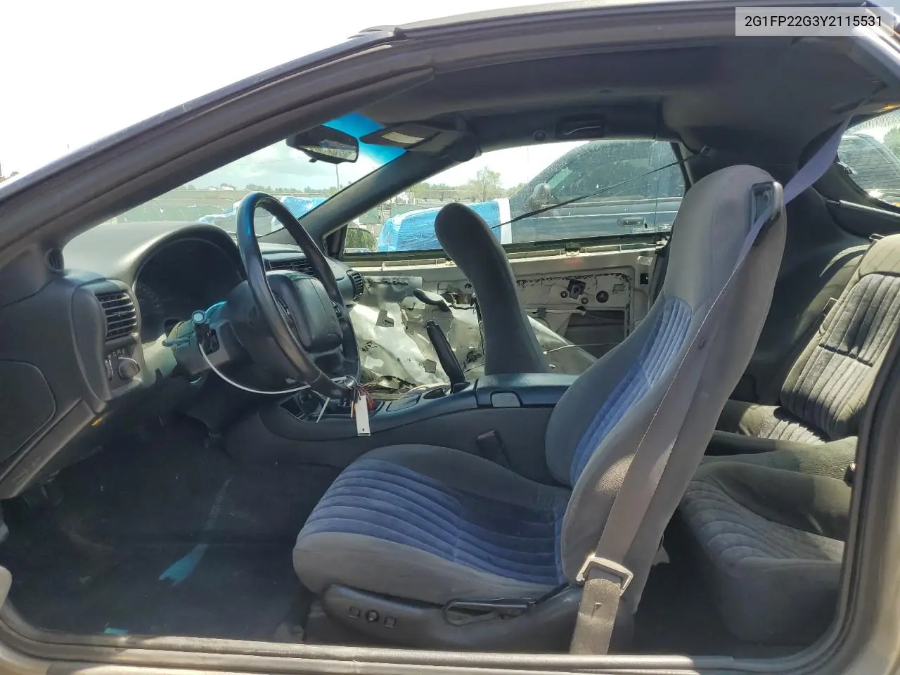 2000 Chevrolet Camaro Z28 VIN: 2G1FP22G3Y2115531 Lot: 62070385