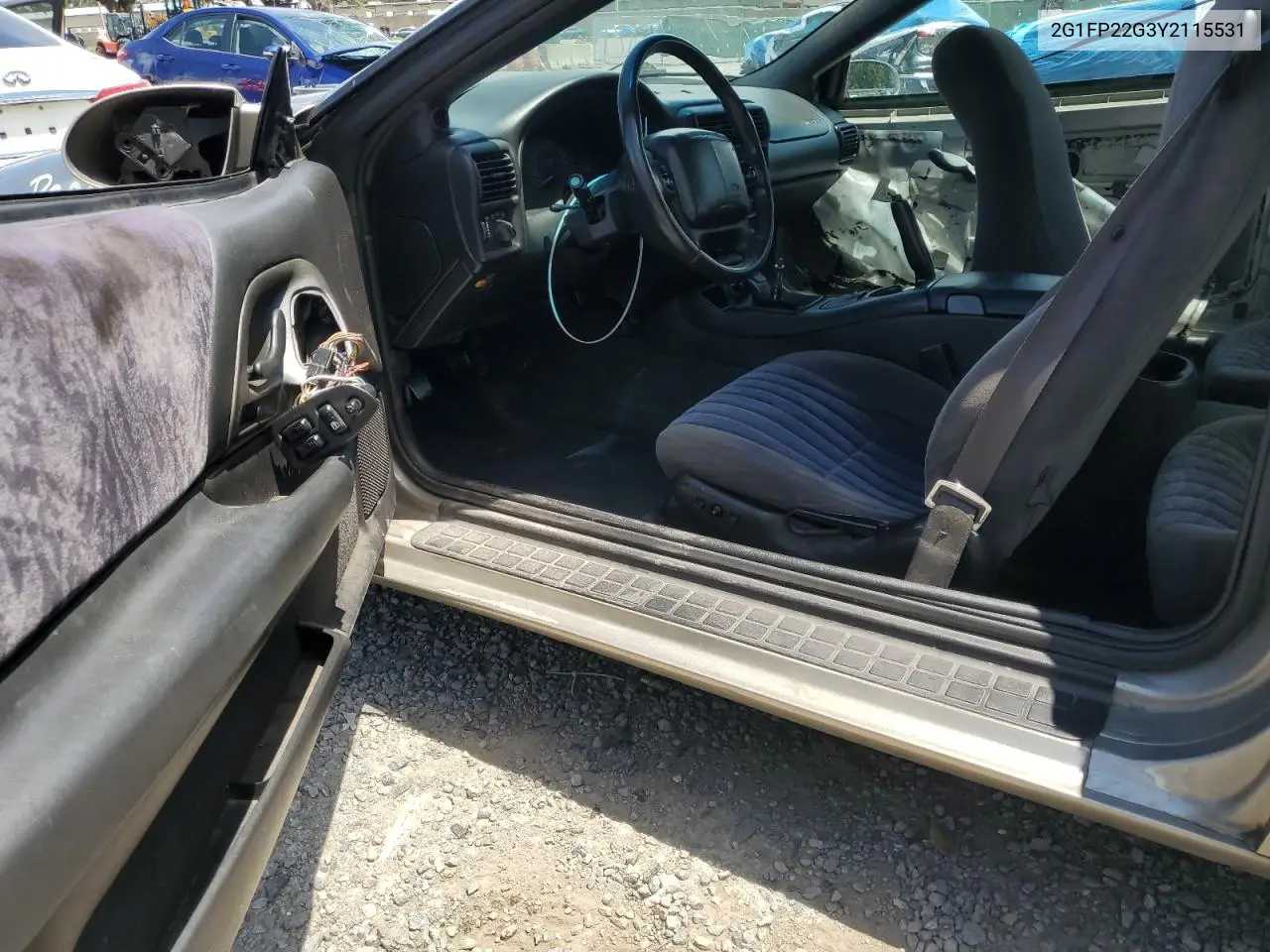 2000 Chevrolet Camaro Z28 VIN: 2G1FP22G3Y2115531 Lot: 62070385