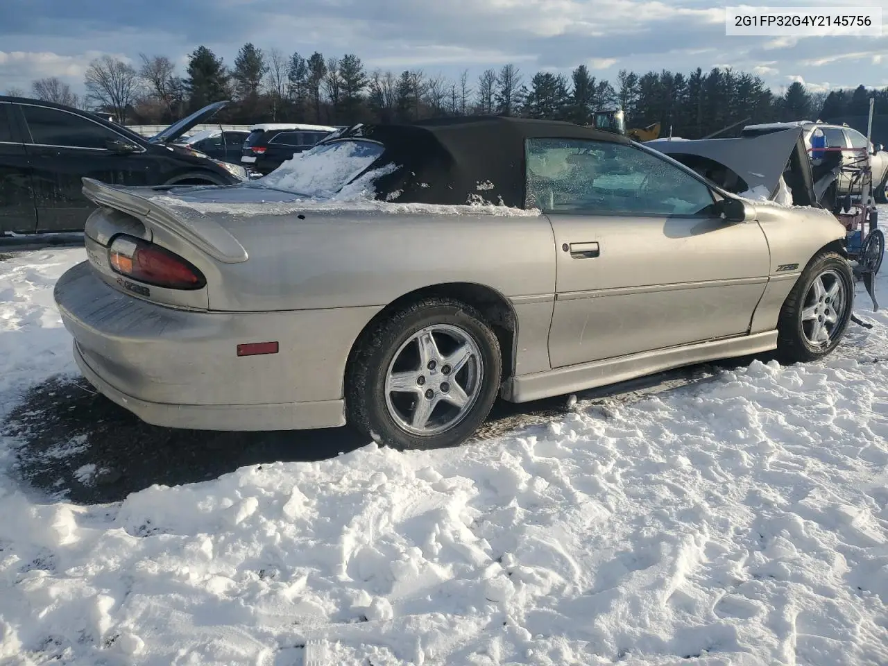 2000 Chevrolet Camaro Z28 VIN: 2G1FP32G4Y2145756 Lot: 86843774