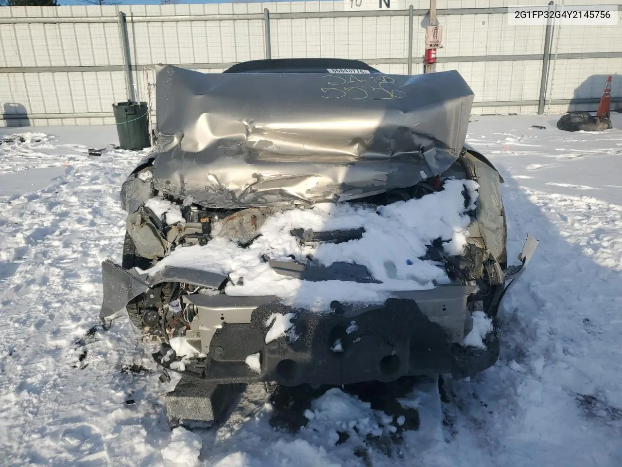 2000 Chevrolet Camaro Z28 VIN: 2G1FP32G4Y2145756 Lot: 86843774
