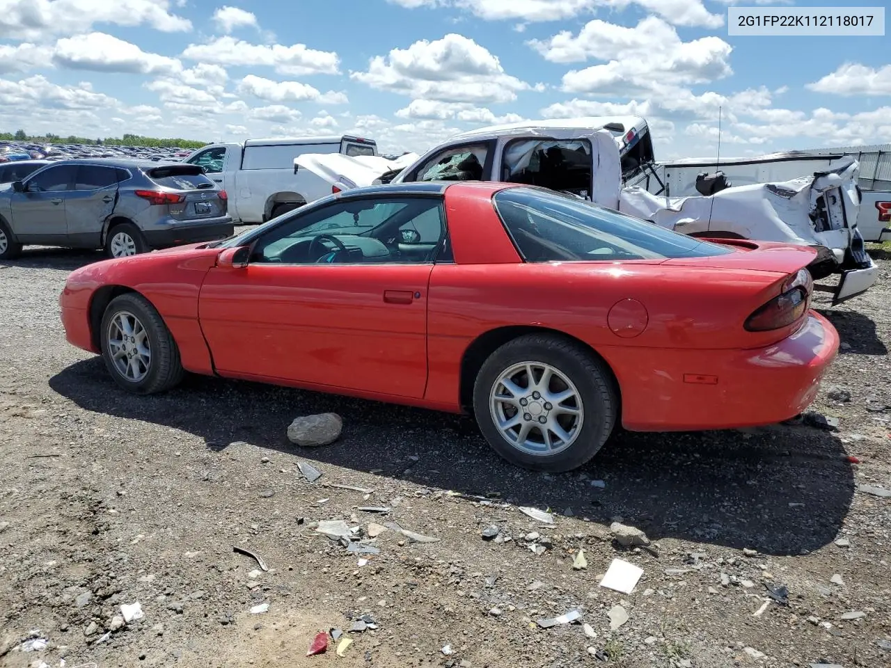 2001 Chevrolet Camaro VIN: 2G1FP22K112118017 Lot: 56162705