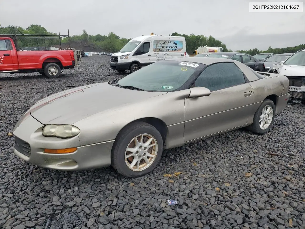 2001 Chevrolet Camaro VIN: 2G1FP22K212104627 Lot: 60028145