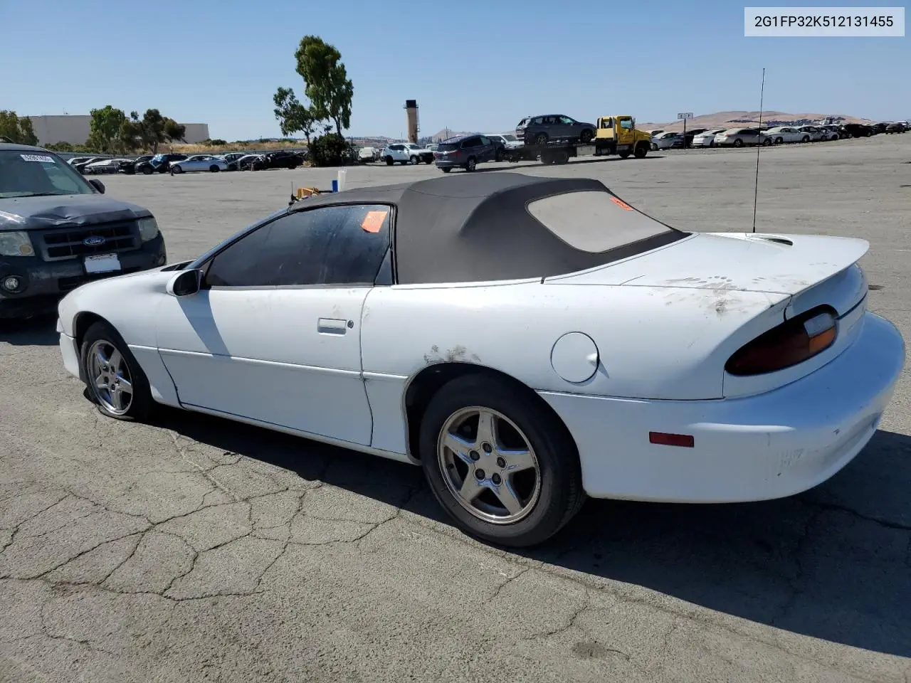 2001 Chevrolet Camaro VIN: 2G1FP32K512131455 Lot: 62961415
