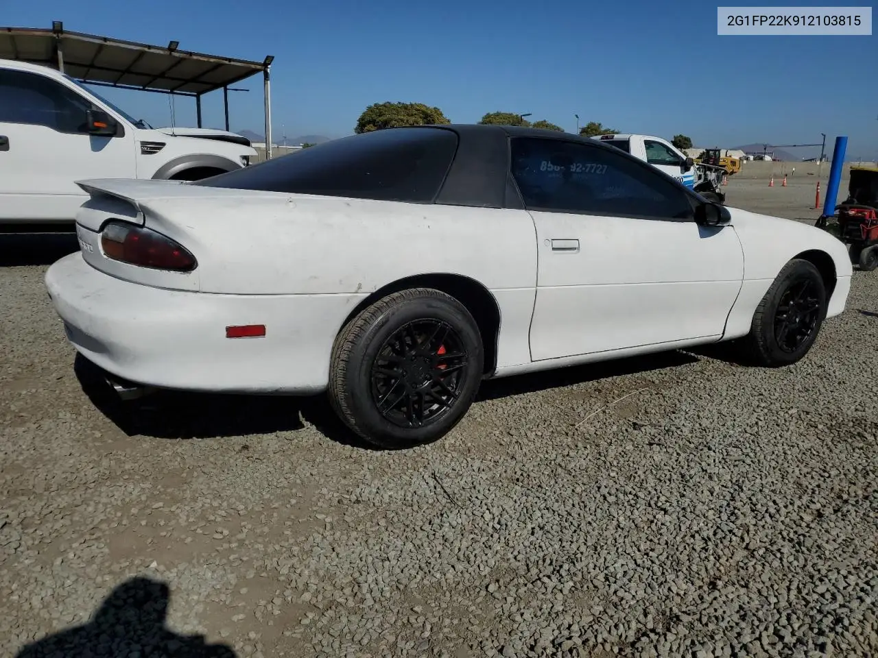 2001 Chevrolet Camaro VIN: 2G1FP22K912103815 Lot: 63044275