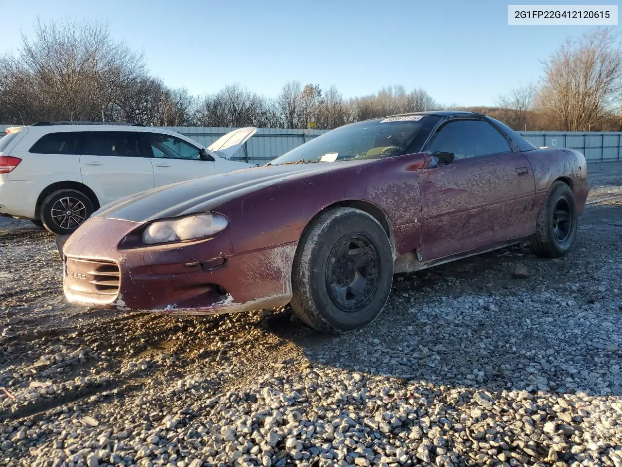 2001 Chevrolet Camaro Z28 VIN: 2G1FP22G412120615 Lot: 88981775