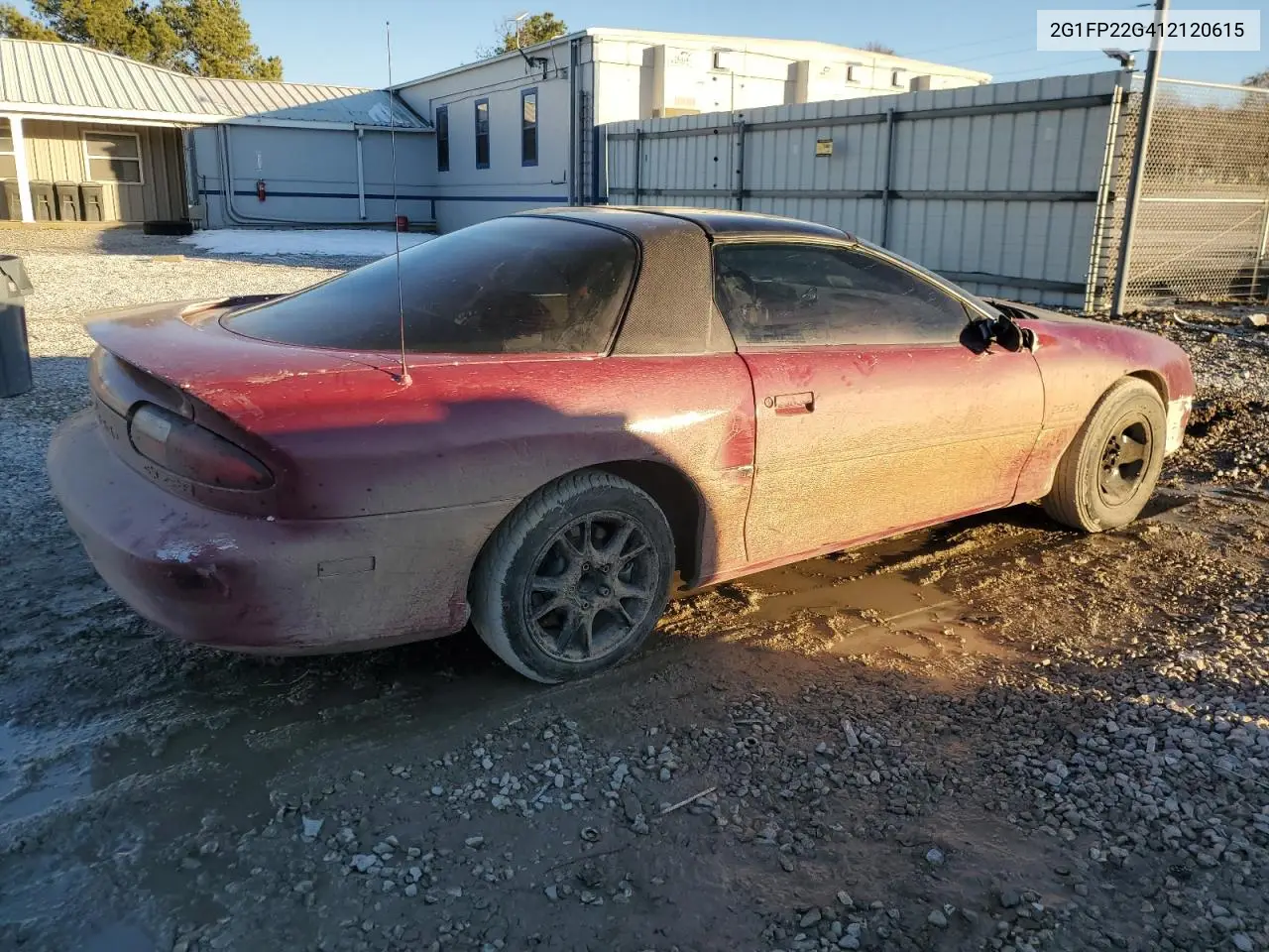 2001 Chevrolet Camaro Z28 VIN: 2G1FP22G412120615 Lot: 88981775